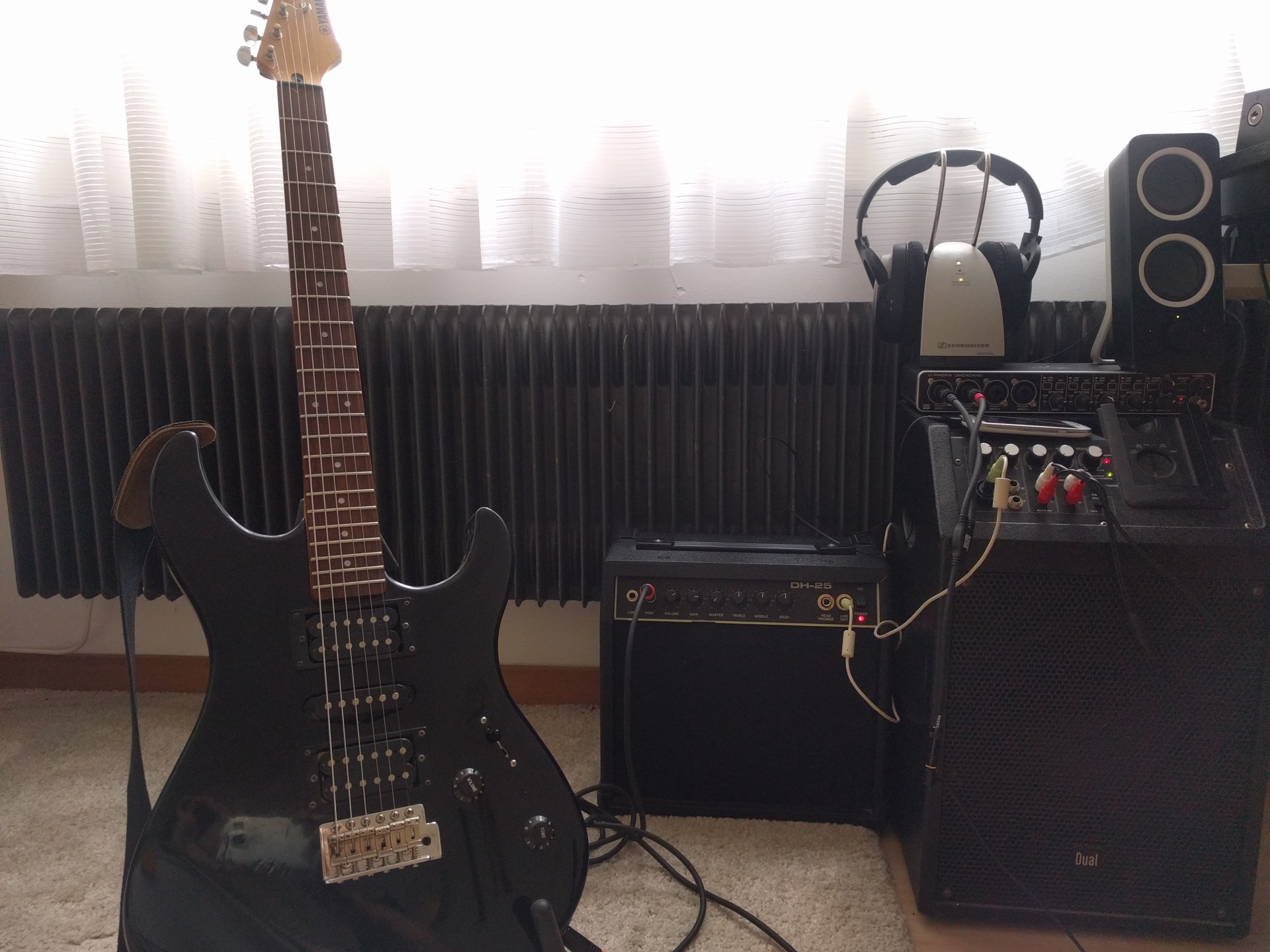 Guitar with Amp